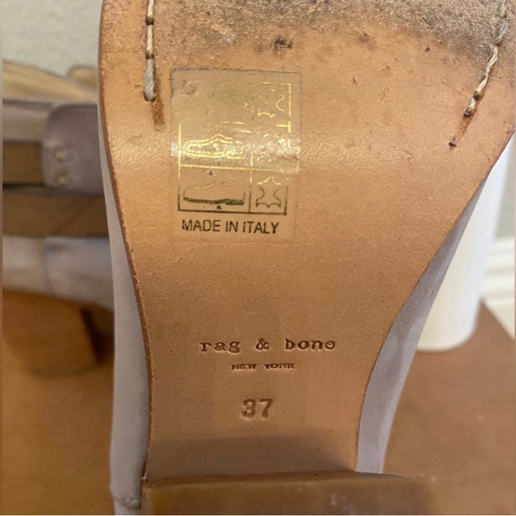 Rag & Bone Booties Sz 7 - Picture 9 of 10